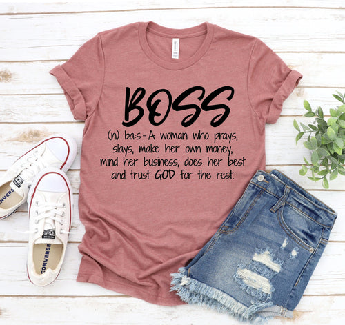 Boss Definition T-shirt